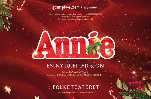 Link til Annie musikal Folketeateret hotellpakke med billetter