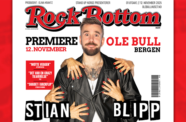 Promobilde for Stian Blipp hotellpakke med billetter