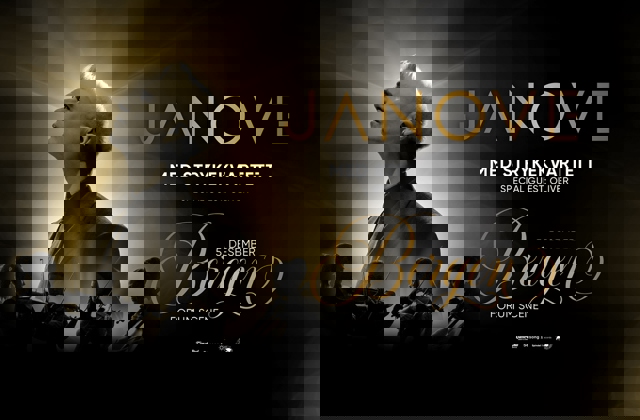 Promobilde for Janove på turné med strykekvartett - Hotellpakke med billetter