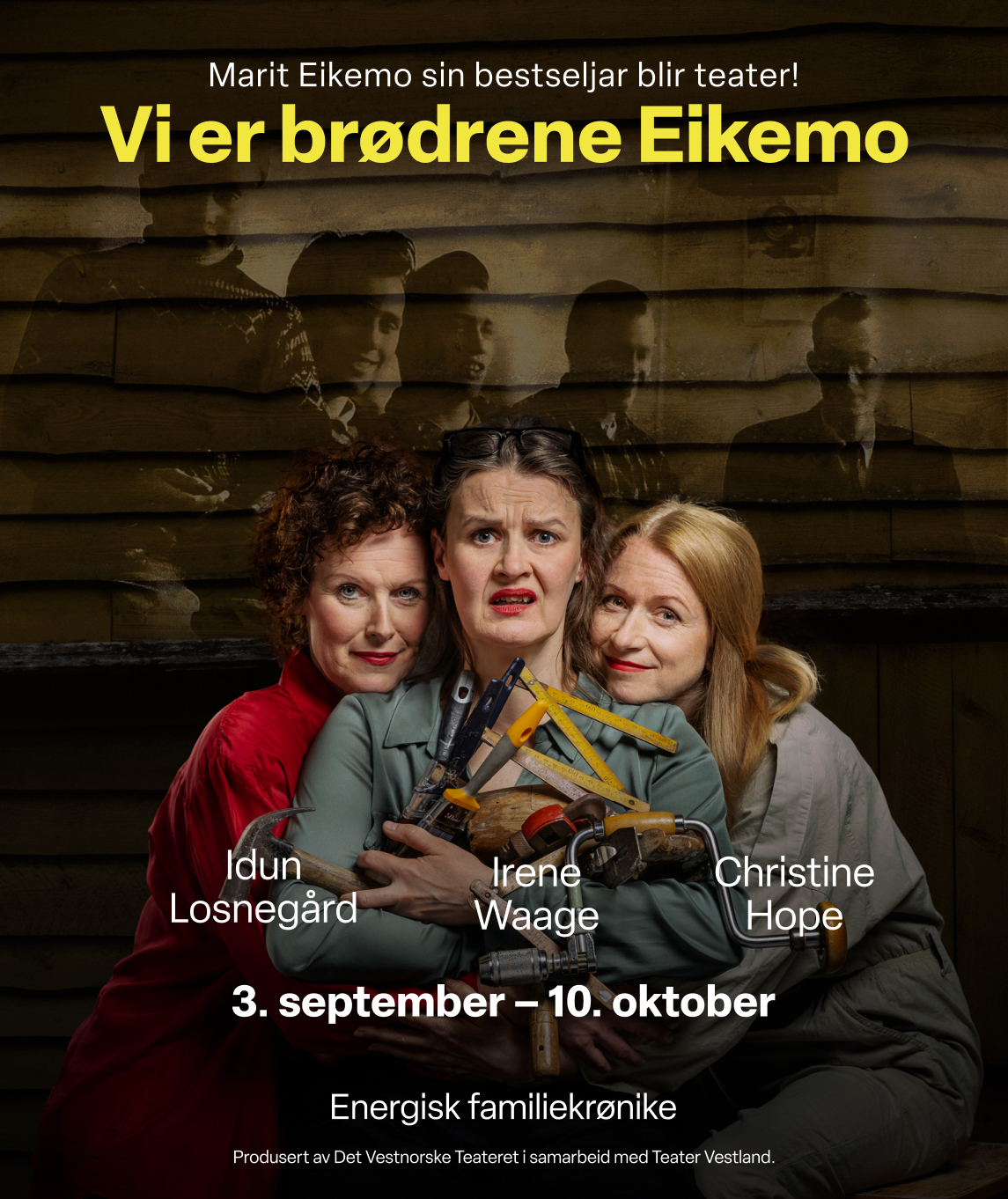 Link til Vi er brødrene Eikemo! Hotellpakke med billetter i Bergen