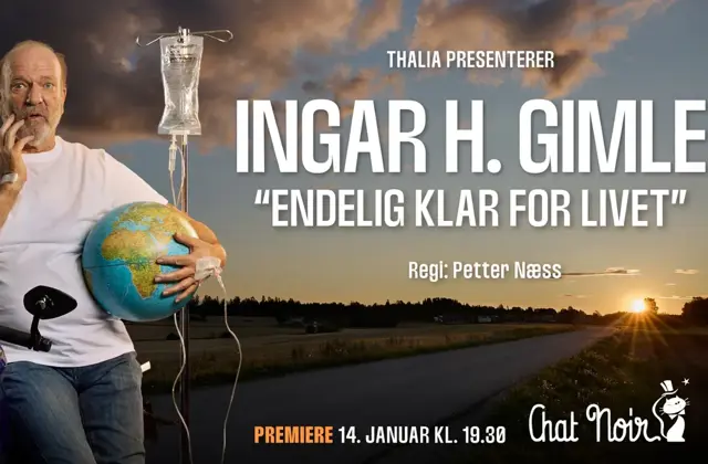 Promobilde for Ingar Helge Gimle - Hotellpakke med billetter i Oslo