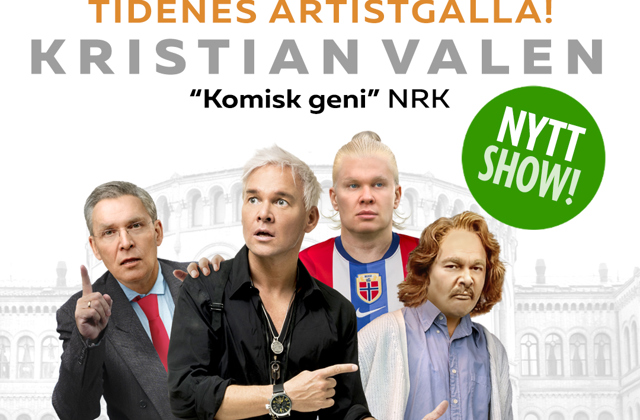 Promobilde for Kristian Valen Trondheim - Hotellpakke med billetter!