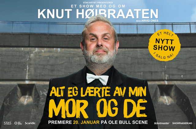 Promobilde for Knut Høibraaten - Hotellpakke med billetter i Bergen!