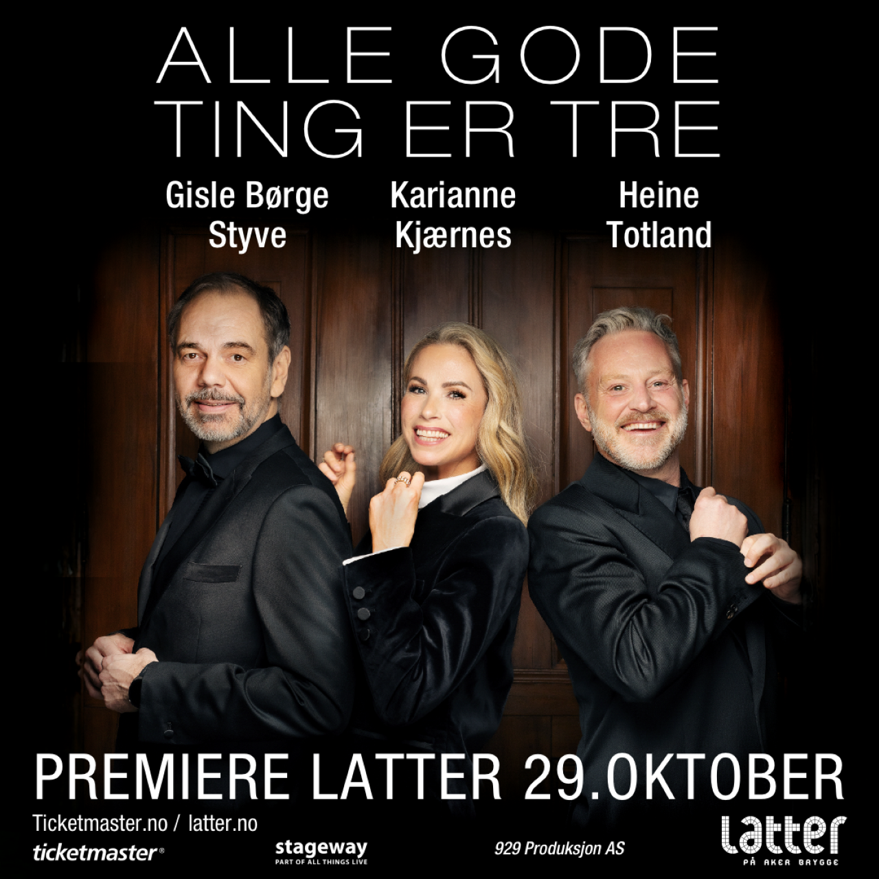 Link til Alle gode ting er tre hotellpakke med billetter