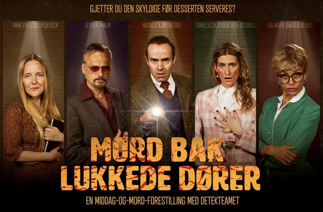 Promobilde for Mord bak lukkede dører - Hotellpakke med billetter!