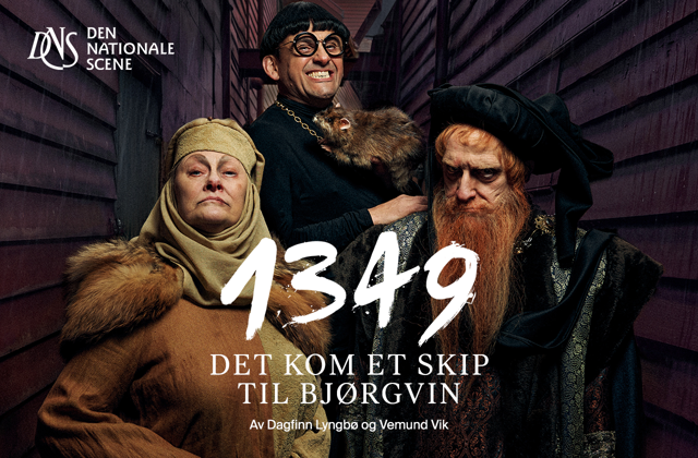 Promobilde for 1349 - Det kom et skip til Bjørgvin - Hotellpakke med billetter i Bergen!