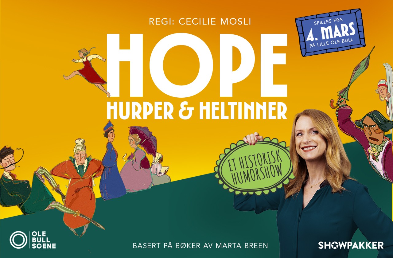 Link til Hope, Hurper og Heltinner - Hotellpakke med billetter!