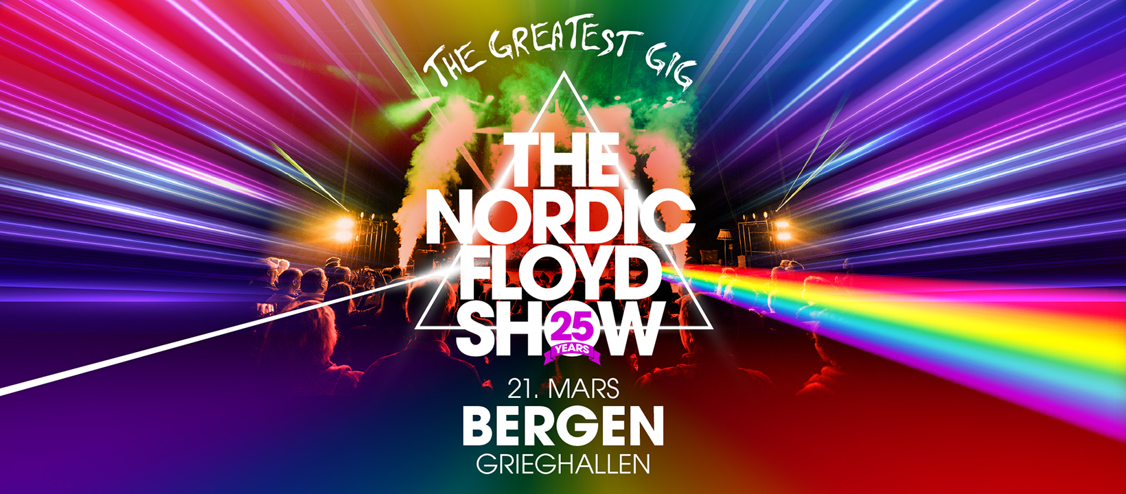 Link til The Nordic Floyd Show 25 år hotellpakke med billetter