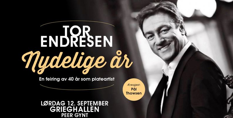 Link til Tor Endresen i Grieghallen - Hotellpakke med billetter