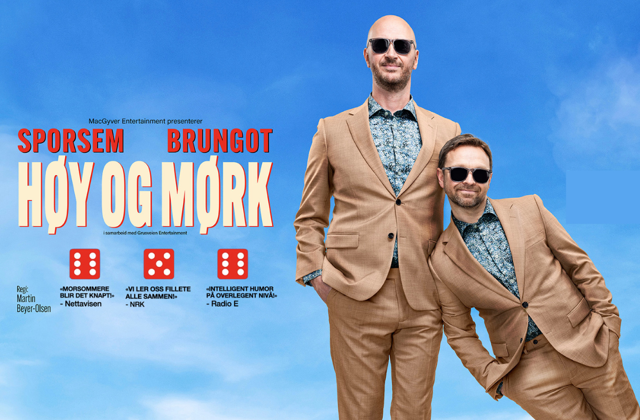 Link til Sporsem og Brungot - Høy og mørk! Hotellpakke med billetter i Bergen
