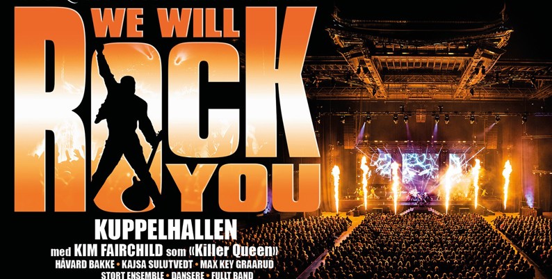 Link til We will rock you Stavanger - Hotellpakke med billetter!