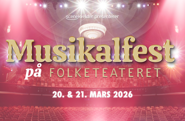 Illustrasjonsbilde for Musikalfest på Folketeateret